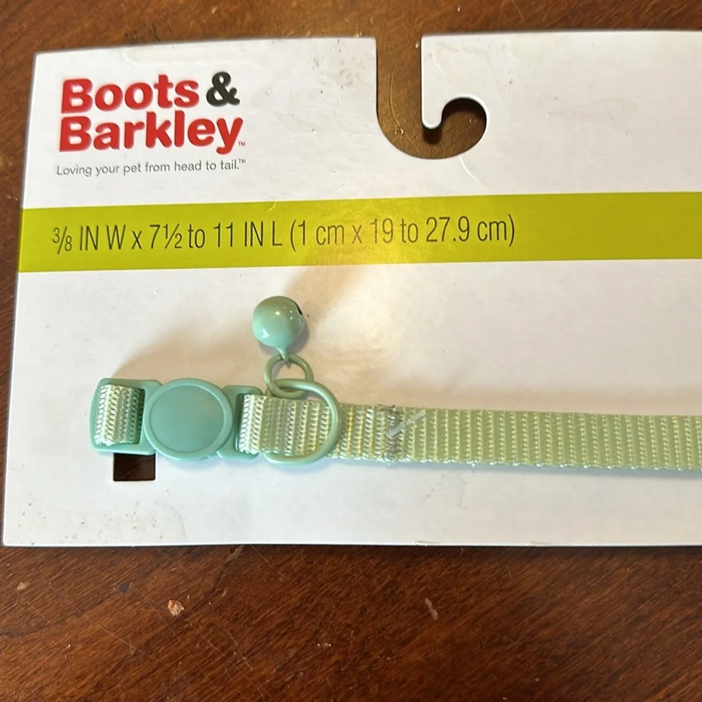 Cat Collar - Blue - Boots & Barkley™ blue